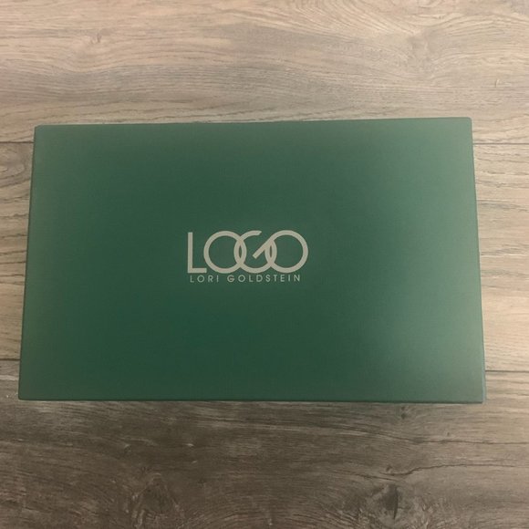 NWT LORI GOLDSTEIN KATE LEATHER COLOR BLOCK HEEL 8 - Picture 5 of 12